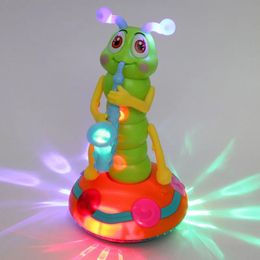 Led Rave Toy Dancing Saxophone Funny Electric Music Toys with LED Flashlights for Children Baby Sounds Game 231007