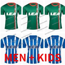 23/24 Deportivo Alaves Soccer Jerseys 2023 2024 Lejeune Duarte Abqar Rioja Sylla De La Fuente Alkain Guridi Men Kids Kit Football Shirt _Jersey