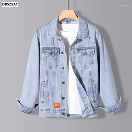 Men's Jackets 2023 Denim Jacket Men Oversized 5XL Fashion Design Spring Large Size Clothing Casual Coat Male Jean