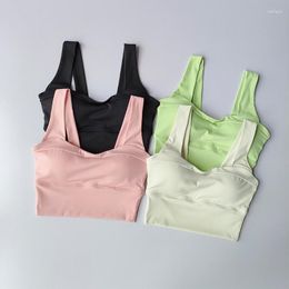 Yoga Outfit Women Breathable Sports Bra Shockproof Fitness Tops Gym Top Brassiere Push Up Sport Bras Workout Seamless Bracrop