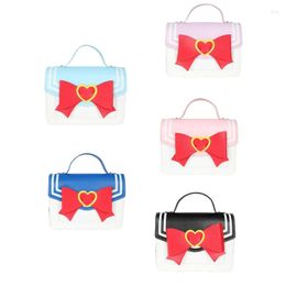 Duffel Bags Women JK Uniform Bag Handbag Purse PU Leather Shoulder Crossbody Tote Chain Satchel For Girls Gift