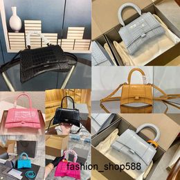 fashion bag Womens Evening Bags Shape Alligator pink Handbag Flap Chain Bags Hourglass Women Clutch Messenger Crossbody Purse Shopping Tote top handle U53D#