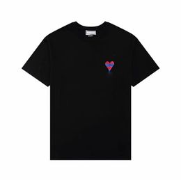 luxury t-shirts men fashion Summer Paris designer clothing embroidery tiger Printed Love letter short sleeve tshirt man women Casu220g