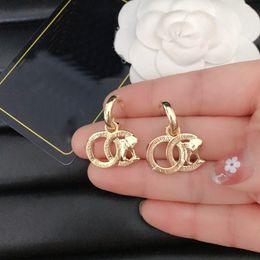 20 style Mixed Designer Earrings 18K Gold Plated Earring Brand Letters Jewellery Women Crystal Rhinestone Pearl Earring Wedding Party