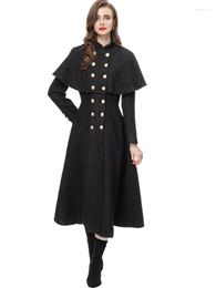 Women's Trench Coats Coats9348 Fashion & Jackets 2023 Runway Luxury European Design Party Style Clothing