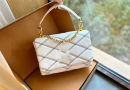 Luis Vuittons Ripple Lvse LouiseViution Design Womens Luxury 10a Latest Classic Handbag Flap Design Adjustable Chain Advanced Elegant Crossbody Bag