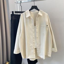 Women's Blouses Loose Casual Shirt 2023 Style Long Sleeve Korean Fashion Elegant Luxury Designer Blouse Harajuku Vintage Top