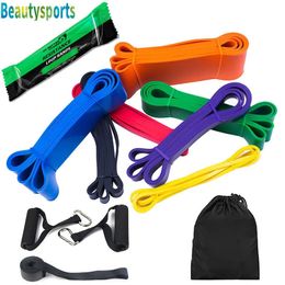 Resistance Bands Fitness Band Pull Up Elastic Rubber Loop Power Set Home Gym Workout Expander Strengthen Trainning 231007