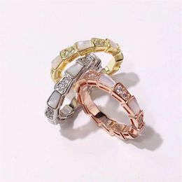Fashion Brand Band Ring Punk Silver silver woman Rose Gold Stainless Steel Green Amber Spike Rings Jewellery For Men Women2164