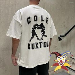 T-shirt da uomo T-shirt Cole T-shirt da uomo donna di alta qualità Slogan da boxe Stampa manica corta Abbigliamento247R