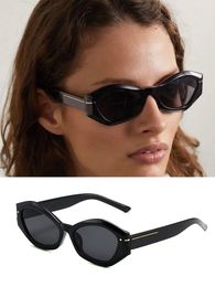 Luxury Women Retro Cat Eye Sunglasses Cheap Brand Designer Vintage Eyewear Beach Sun Glasses Shade Fashion Uv400 Sunglasses Top Quality Sunnies Gift 9606