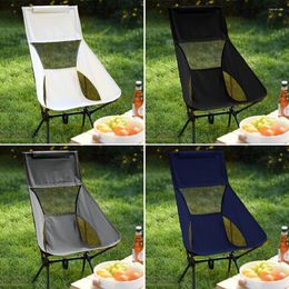 Camp Furniture Folding Stool Camping Tourist Beach Chaise Longue Chair For Fishing Relaxing Leisure Travel Picnic Chairs