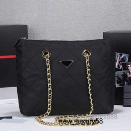 fashion luxury bag Bags Shoulder Evening Cross Body Bag Tote Bags Handbag Women Nylon Diamond Lattice Chain Purse Sequined Letter Clutch Interior Zipper Pocket Phon