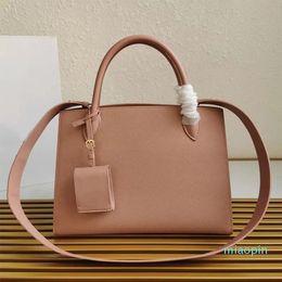 2023- Luxury Genuine Tote Famous 5a Designer Handbag single zipper bags Plain Chains Letter Hard Canvas Solid Bag Lady Crossbody totes