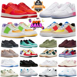 Designer White Multi 1 one casual shoes for men women Unlock Your Space Black White Utility Wheat Pistachio Rubiks Cube Pastel mens trainers outdoor sports sneakers