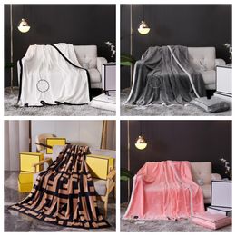 New Look Blanket Top Hot-selling Fashion Designer Blanket Printed Old Flower Classic Air Delicate Conditioning Car Travel Bath Towel Soft Fleece Blankets Portable