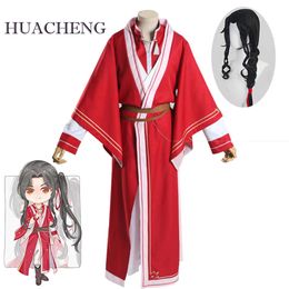 Anime Hua Cheng Cosplay Heaven Official's Blessing Cosplay Costume Outer Skirt Inner Garment Carnival Party Costume for Adultcosplay