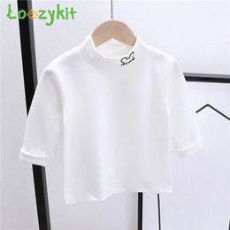 Hoodies Sweatshirts Baby Tops Children Turtleneck Bottoming Shirt for Boys Girls Long Sleeve T Shirts Warm Casual Kids Pullover Child Clothing 2023 231007