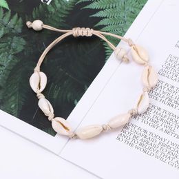 Anklets Natural Shell Handmade Hawaii Bracelets Bohemian Beads Bracelet Ocean Wind Feet Fringe Beach Bangle Chain