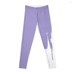 Active Pants Magic Castle Silhouette Purple Wall #Pastel Leggings Women Push Up Sport Legging