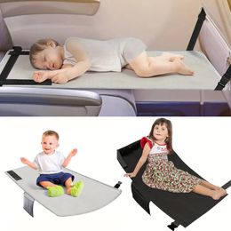 Dining Chairs Seats Toddler Airplane Seat Extender Portable Foot Hammock For Kids Plane Travel FootRest Baby Footrest Bed 231007