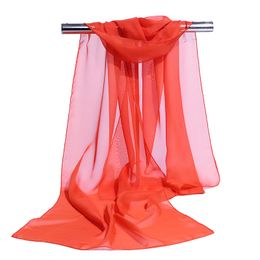 Solid Colors Neckerchief Hijab Scarf For Women Silk Satin Headband Hair Scarves Female Square Shawls Head Scarfs