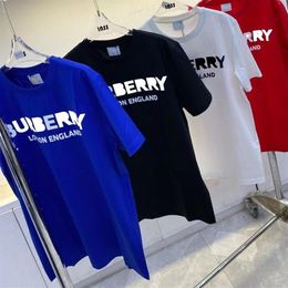 Official equivalent Summer men's Designer t shirt Casual men's Women's T-shirt Pony short sleeve Top s luxury m243N