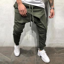 Men Baggy Harem Pants Hip hop Cross Pants Joggers Causal Loose Trousers Pencil Pantalones Hombre Plus Size M-3XL267Q