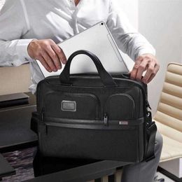 TUMIbackpack Portable TUMII Tumin Bag New Designer Bag Travel Bagng Mens Ballistic Nylon Large Capacity Fashion Casual Shoulder Bag Zbyc