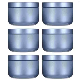 Storage Bottles 10 Pcs Travel Containers Tea Leaf Tanks Can Sealed Tinplate Jar