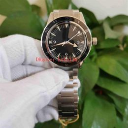 MKS Top Watches Men Wristwatches 41mm James Bond Spectre 007 Skyfall Stainless Steel Bracelet CAL 8400 Movement Transparent Mechan202I