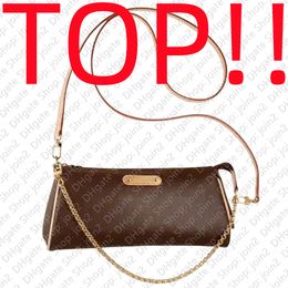 TOP. M95567 EVA CLUTCH Designer Lady Handbag Purse Hobo Satchel Canvas Cross Body Crossbody Chain Shoulder Evening Baguette Tote Bag Pochette Accessoires Pallas