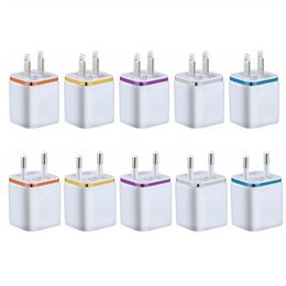 Fast Adaptive Wall Charger 5V 2.1A USB Power Adapter Cell Phone Chargers Phone Plug