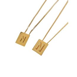 Halskette CLNE Designer Luxus Mode Damen Halskette Buchstabe Gold LISA Gleicher Stil Farblos Ins Style Geschenk für Freundin 520