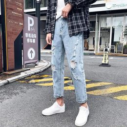 Baggy Jeans For Men Trousers Boy Men's Pants Wide Leg Oversize Denim Overalls Cargo Boys2370