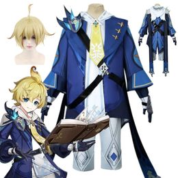 Anime Genshin Impact Mika Schmidt Cosplay Costumes Uniforms Clothes Halloween Carnival Partycosplay