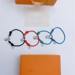 3 colors charm Bracelets for Women Stainless Steel L brand Bracelets Bangles V Accessories Gifts XZW5245c