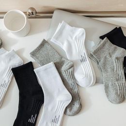 Women Socks Spring And Summer Korean Edition Sports Cotton Thin White Mid Tube Breathable