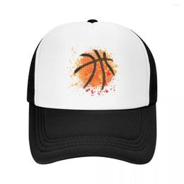 Ball Caps Orange Basketball Baseball Cap Western Hats Sunhat Birthday Black For Women Men'S