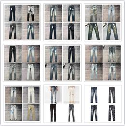 Дизайнерские джинсы Мужские джинсы Pur-Jeans Дизайнерские брюки Pantalones Мужские рваные джинсы Прямые обычные джинсы Джинсовые рваные джинсы 30-32-34-36-38