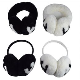 Earmuffs For boys and girls Winter warm cute fur plush earmuffs for kids fit into adult headbands2850