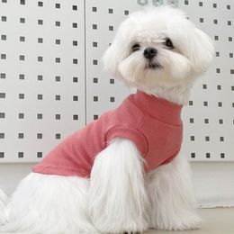 Dog Apparel Slim Fit Bottom Coat Pet ClothesTeddy Small BixiongVIP Pomeranian Cat Home Winter And Spring Clothes For Dogs