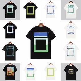 Mens Designer t shirts Luxury Letters Couple Clothes Fashion Casual Shirt Men Clothing Geometric Patterns Short Sleeve Cotton Tees232u