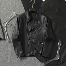 Hip Hop Baseball Jacket Men's Clothing Women's Designer Leather Sleeve Baseball Coat Letter Embroidery Winter Motorcycle Men's Jacket 100% Genuine Leather