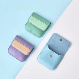 Storage Bags Small Fresh And Simple Mini Zero Wallet Portable Airpods Protective Case Card Bag Sundries Lipstick