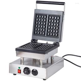 Electric Ovens Commercial Square 2pcs Waffle Machine Multifunctional Muffin Cake Makers Sandwich