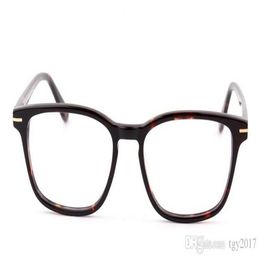New arrival unisex elastic temple glasses frame 57-16-145 lightweight bigrim for prescription myopia optical glasses with fullset 197j