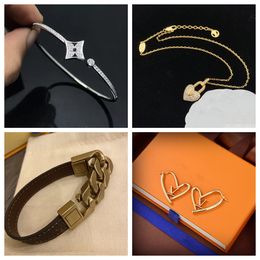 2023 Latest Fashion Hot-selling Necklace Bracelets for Women Birthstone Pendant Fine Jewellery Valentines Day Gifts Birthday Holiday