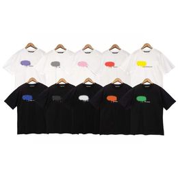 22ss mens t shirt City limited letters black purple white pink yellow red women with the same casual all-match loose T-shirt trend250T