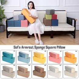 Pillow Sofa Armrest Hand Technology Cloth / Linen Fabric Long Cuboid Decor Arm Support Palm Rest